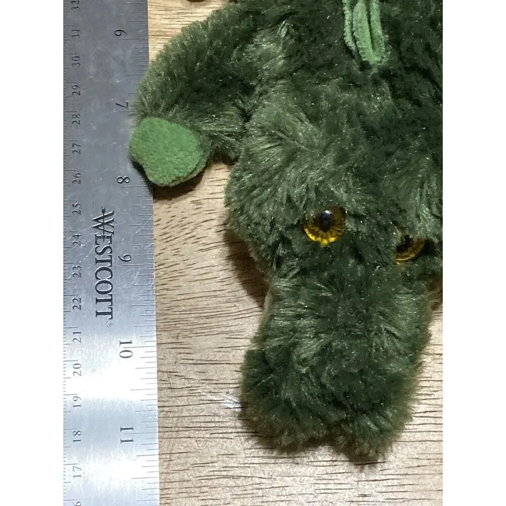 Aurora Crocodile Alligator Plush Stuffed Animal Toy Soft Green Yellow Eyes‎